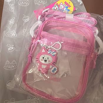 ITZY PVC バッグ IT'ZY - PVC BAGS/ OFFICIAL [WDZY] – K Pop Pink Store [Website]